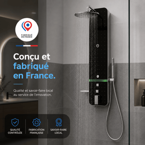 Colonne de douche avec système de récupération d'eau froide