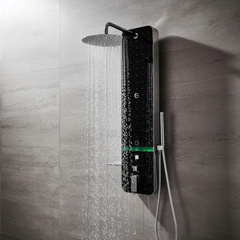 Colonne de douche avec système de récupération d'eau froide